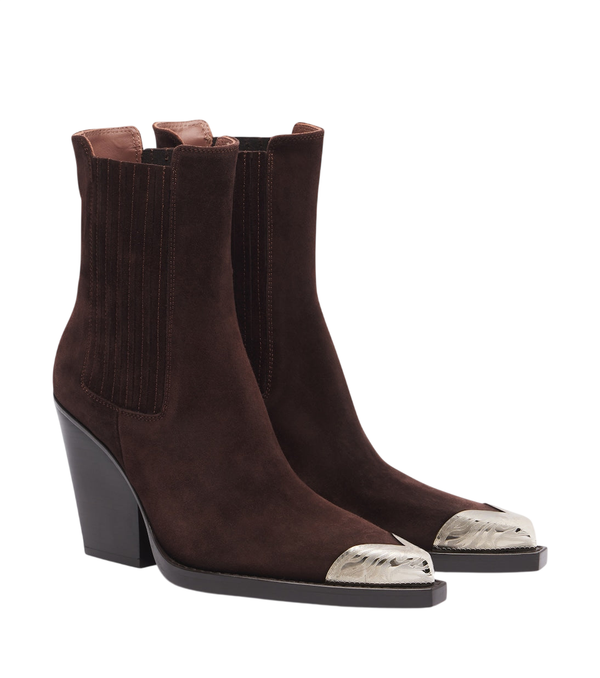 Paris Texas Dallas suede ankle boots