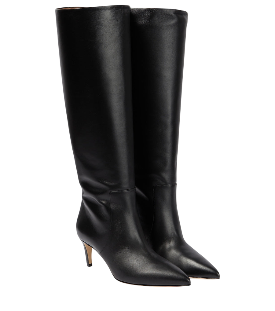 Paris Texas Leather knee-high boots