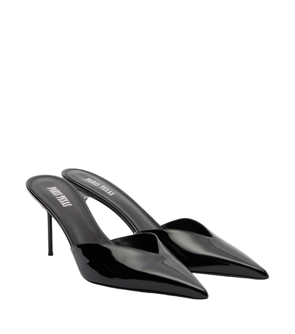 Paris Texas Lidia patent leather mules