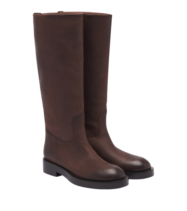 Paris Texas Napa leather knee-high boots