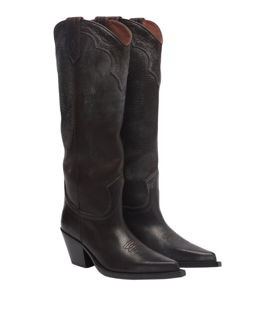 Paris Texas Tucson leather cowboy boots