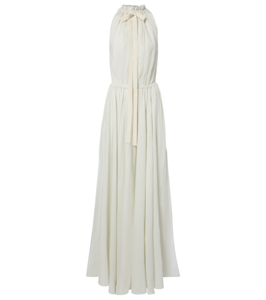 Patou Striped maxi dress