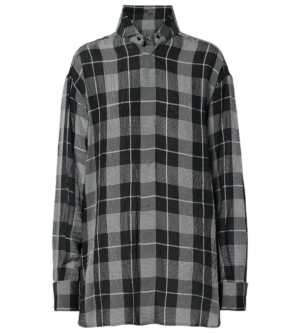 Phoebe Philo Camicia a quadri in twill
