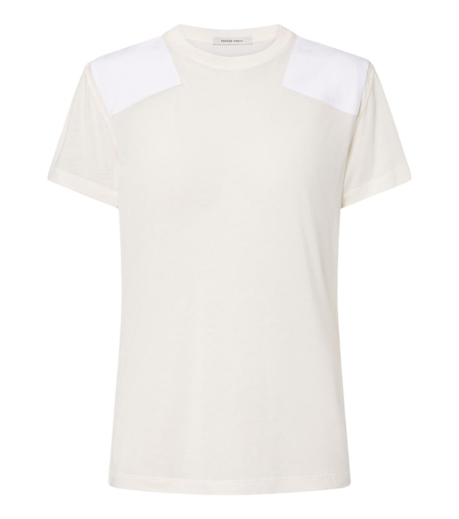 Camiseta de algodón de Phoebe Philo