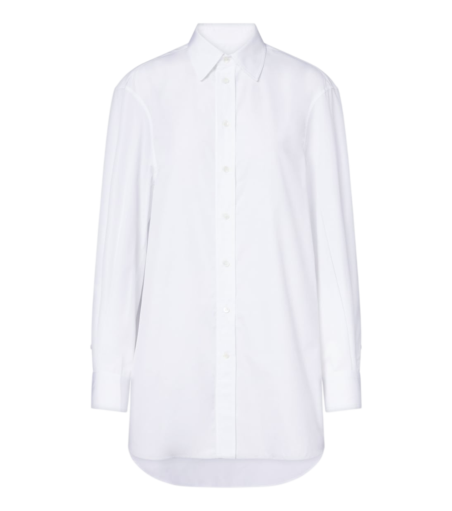 Camisa de popelina de algodón de Phoebe Philo
