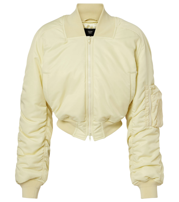 Phoebe Philo Cropped bomber jacket