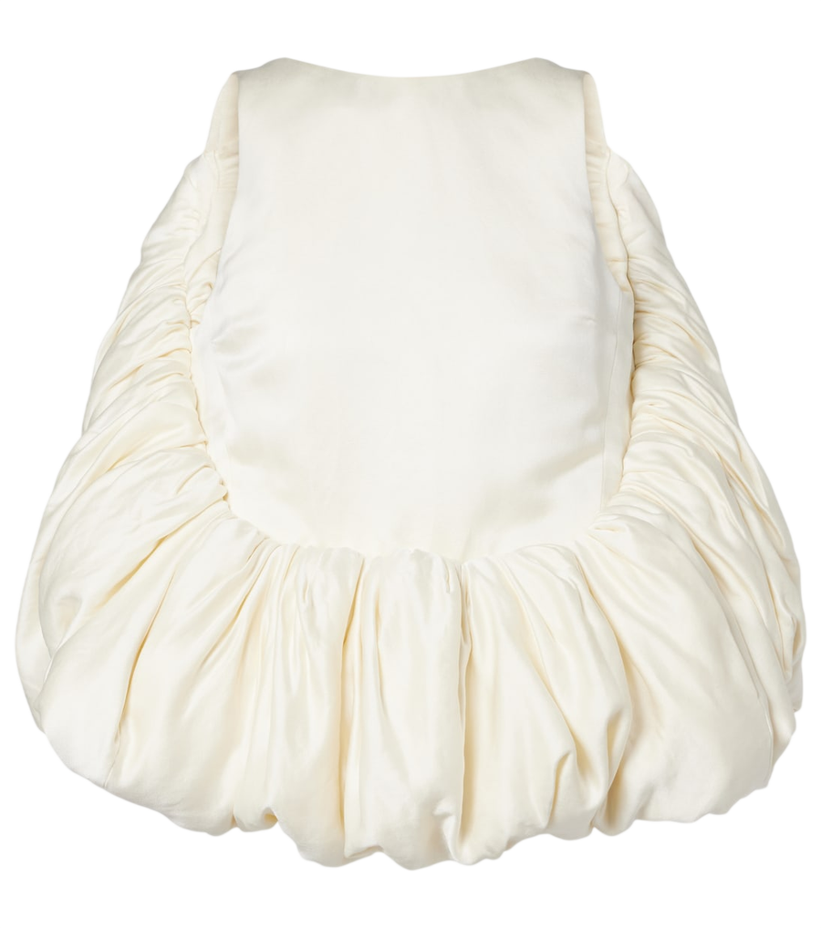 Haut en satin duchesse de soie Phoebe Philo