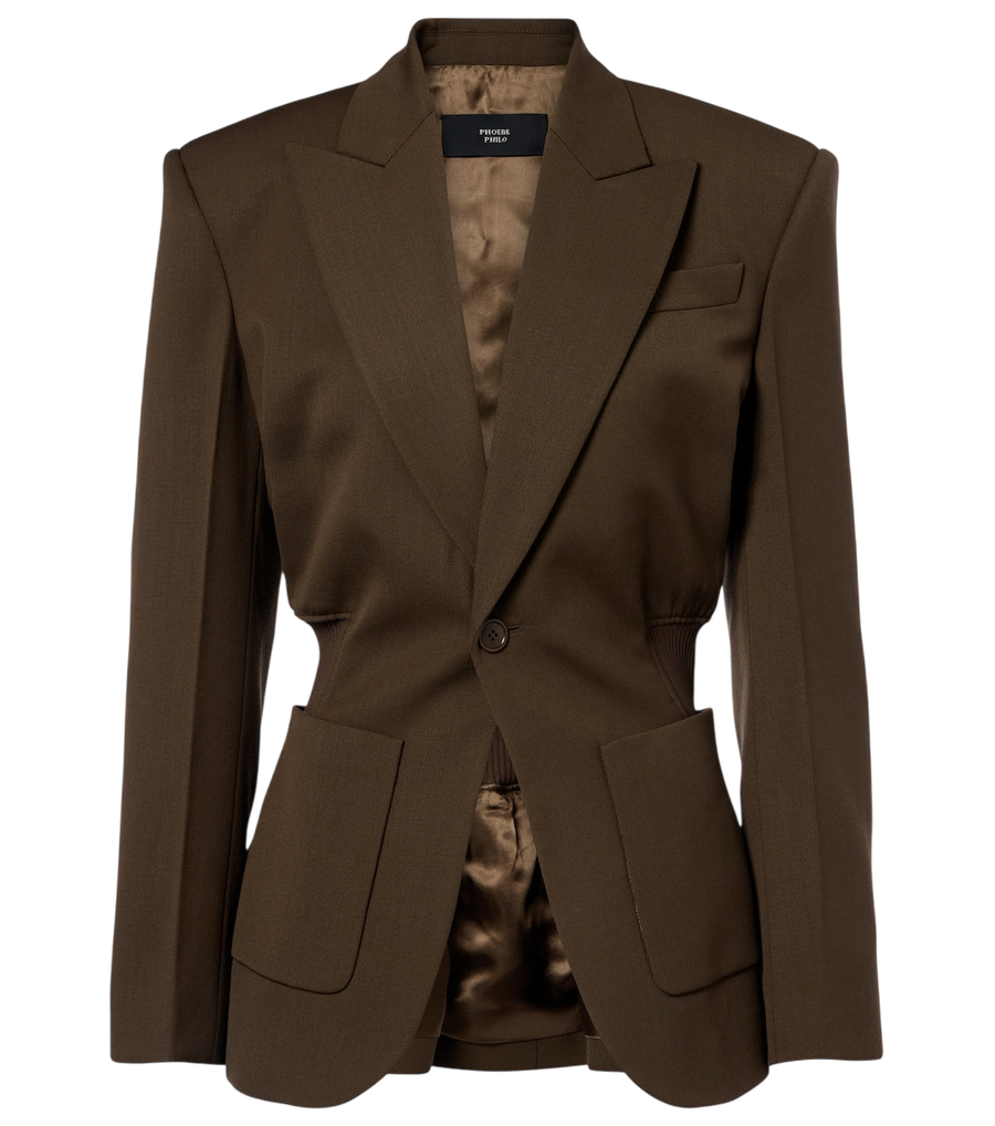 Phoebe Philo Wool twill blazer