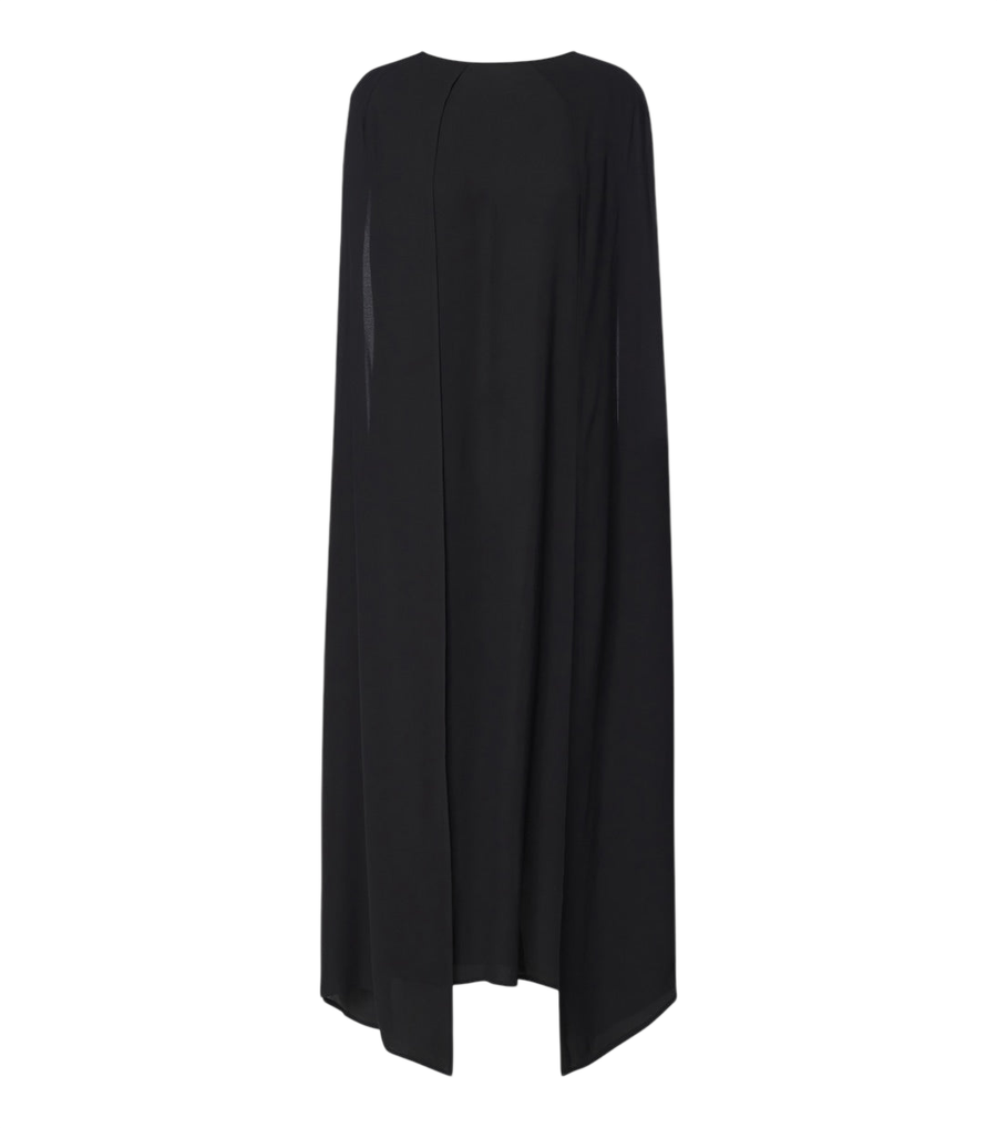 Plan C Vestido midi com capa