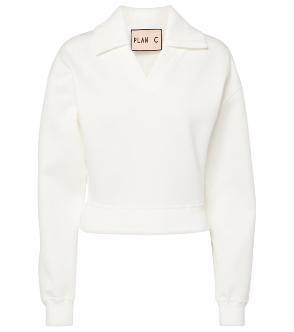 Plan C Cotton-blend sweater