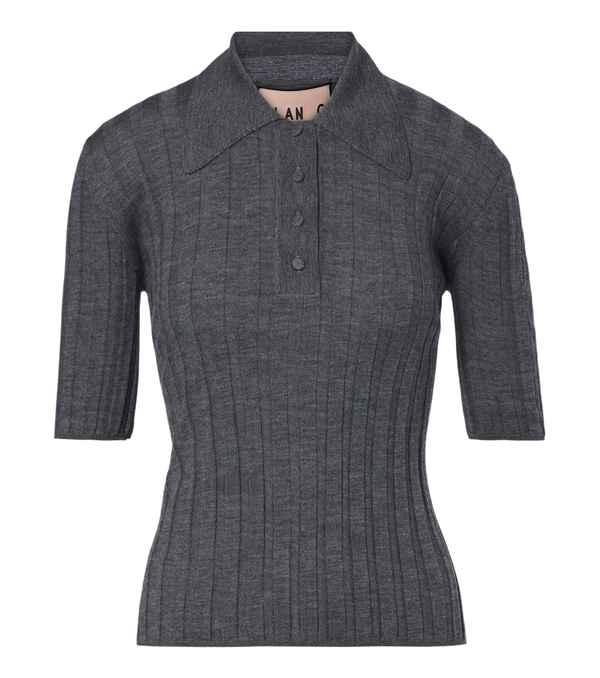 Plan C Wool polo sweater