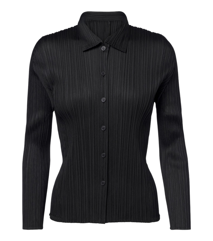 Camisa plisada básica de Pleats Please Issey Miyake