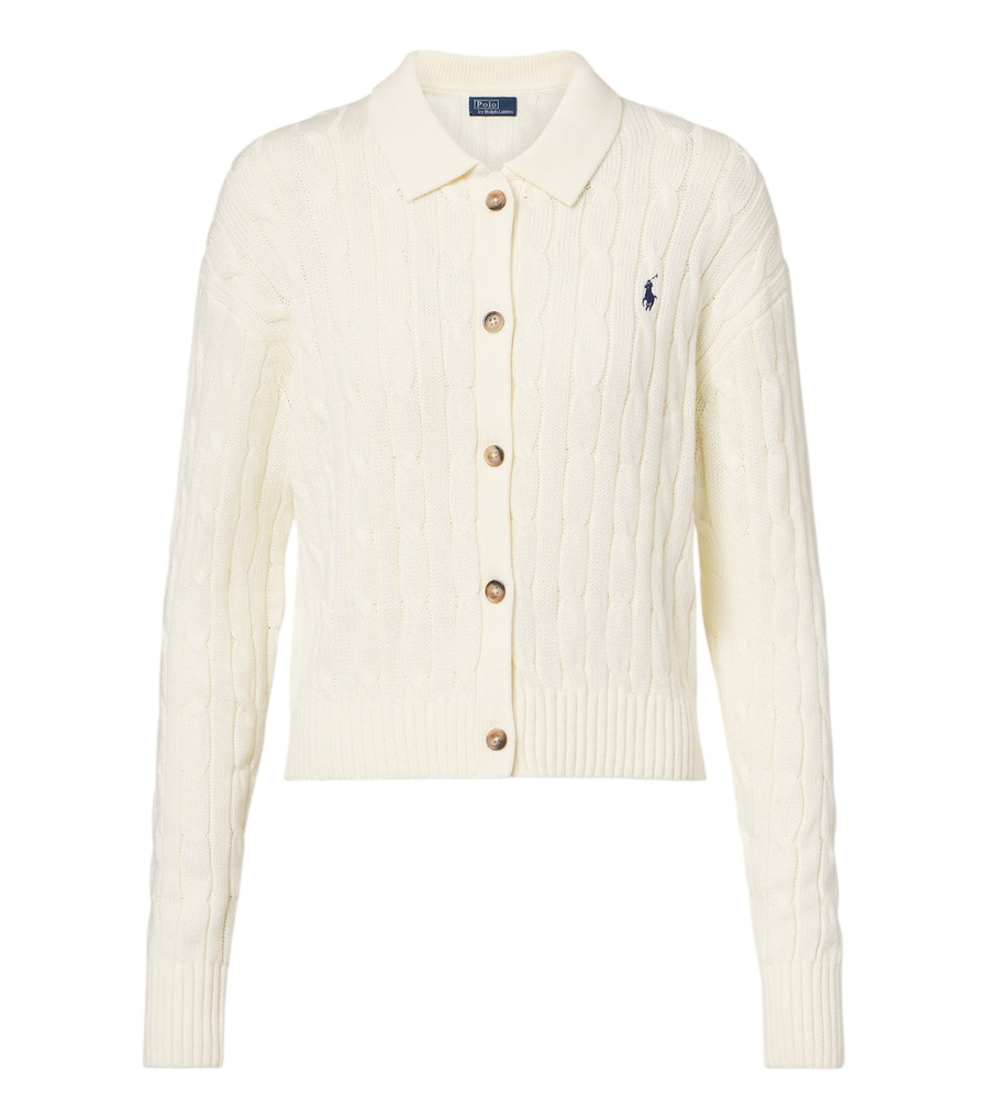 Polo Ralph Lauren Cable-knit cotton cardigan