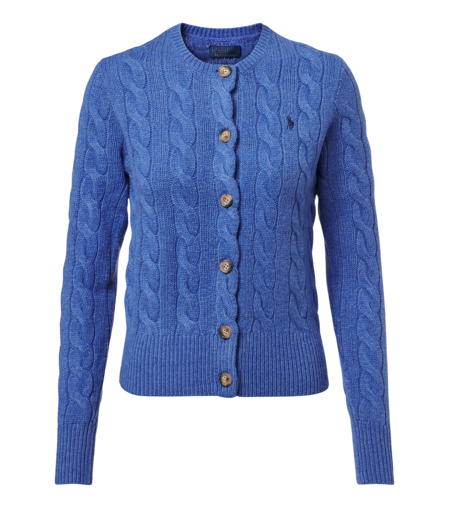 Polo Ralph Lauren Cable-knit wool and cashmere cardigan