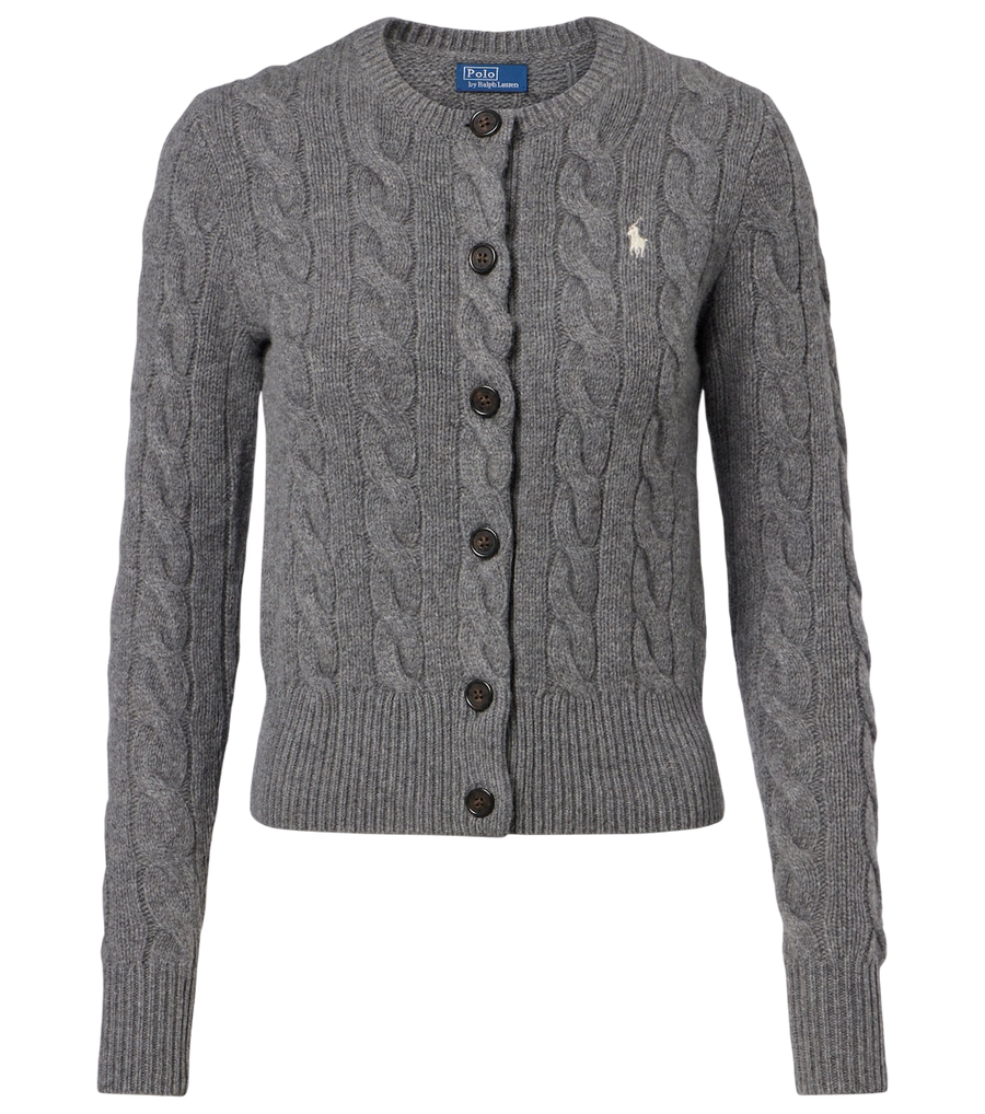 Polo Ralph Lauren Cable-knit wool and cashmere cardigan
