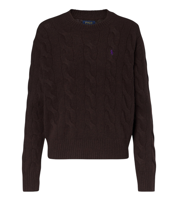 Polo Ralph Lauren Cable-knit wool and cashmere sweater