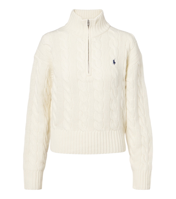 Polo Ralph Lauren Cable-knit wool and cashmere sweater