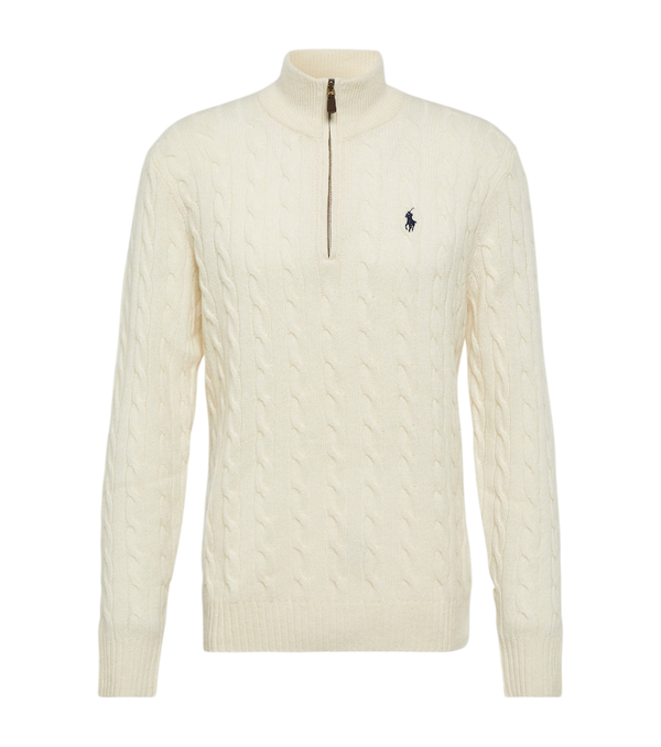 Polo Ralph Lauren Cable-knit wool and cashmere sweater