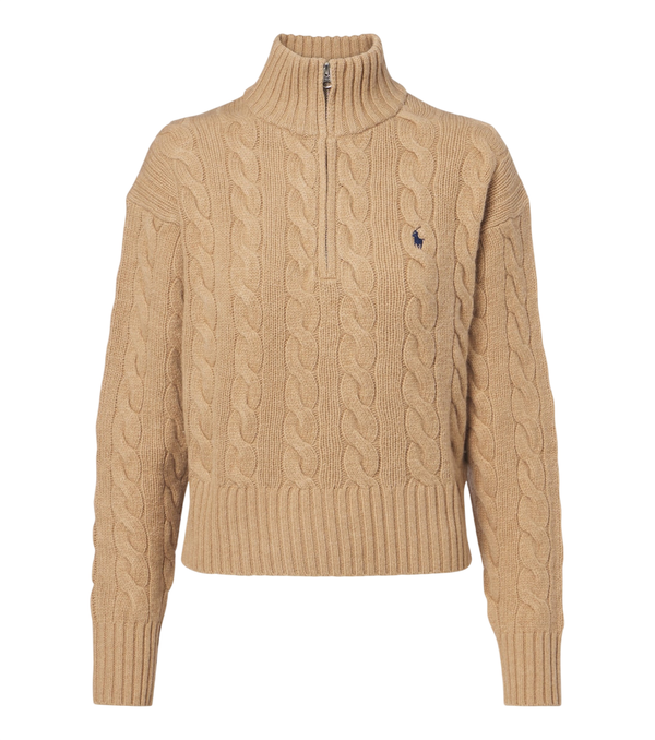 Polo Ralph Lauren Cable-knit wool and cashmere sweater