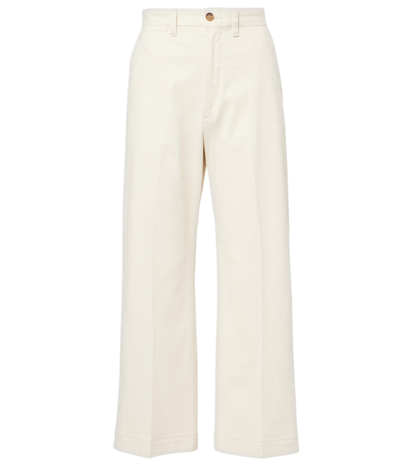 Polo Ralph Lauren Cotton-blend cropped chinos