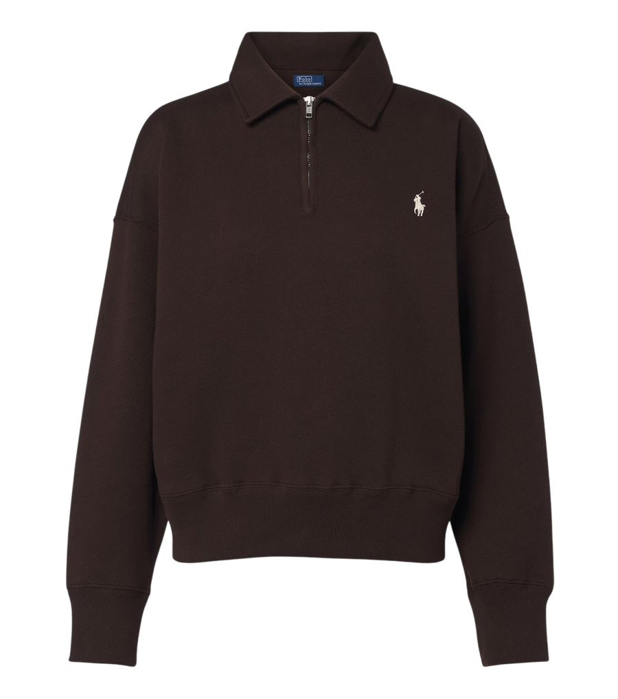 Sudadera tipo polo de punto de mezcla de algodón de Polo Ralph Lauren