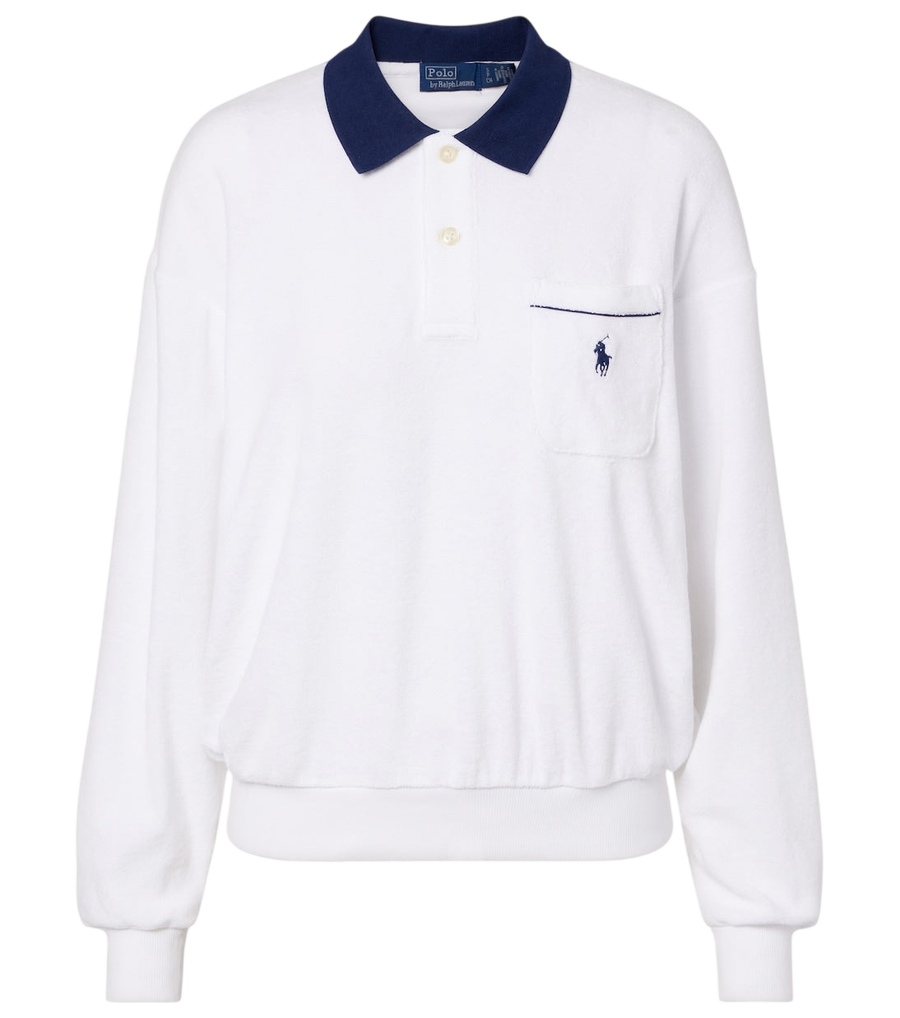 Polo en molleton de coton mélangé Polo Ralph Lauren
