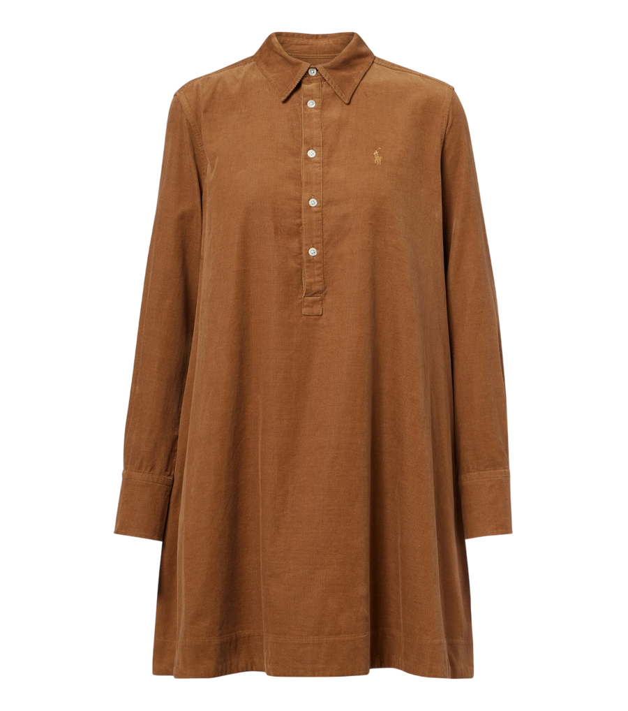 Polo Ralph Lauren Cotton corduroy minidress