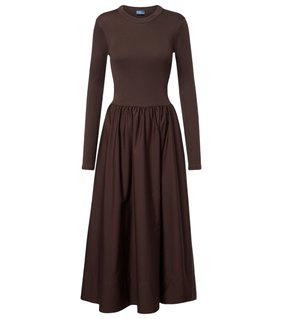Robe midi en coton Polo Ralph Lauren