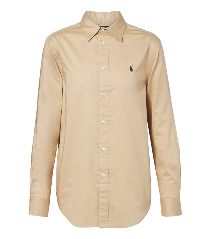 Camisa de popelina de algodón de Polo Ralph Lauren