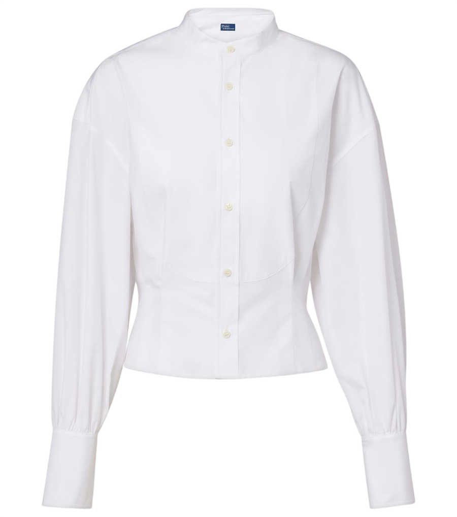 Camisa de popelina de algodón de Polo Ralph Lauren