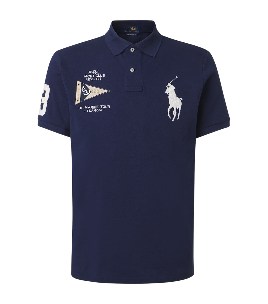 Polo Ralph Lauren Embroidered cotton polo shirt