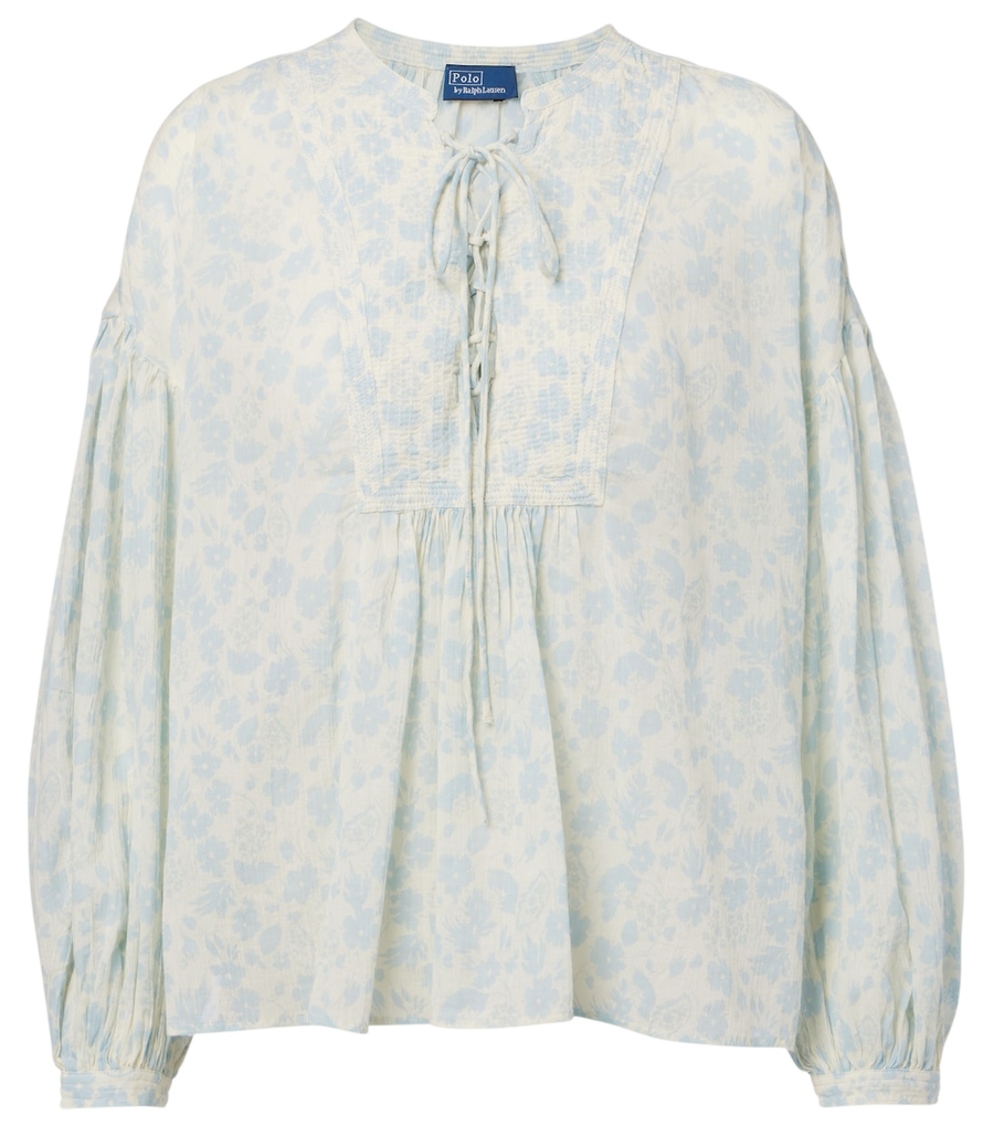 Polo Ralph Lauren Floral cotton blouse