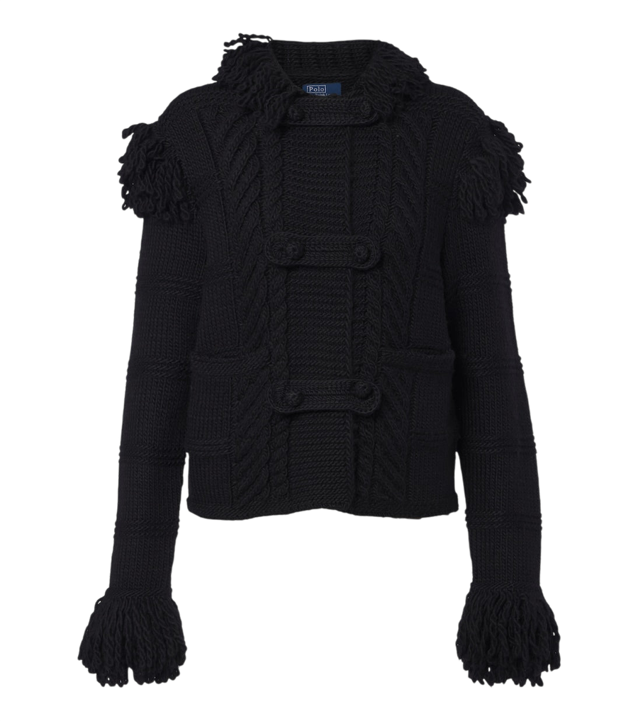 Polo Ralph Lauren Fringed wool cardigan