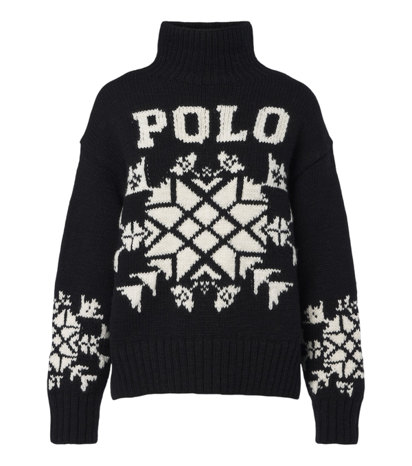 Polo Ralph Lauren Intarsia wool turtleneck sweater
