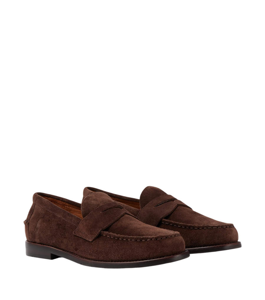Polo Ralph Lauren Logo suede loafers