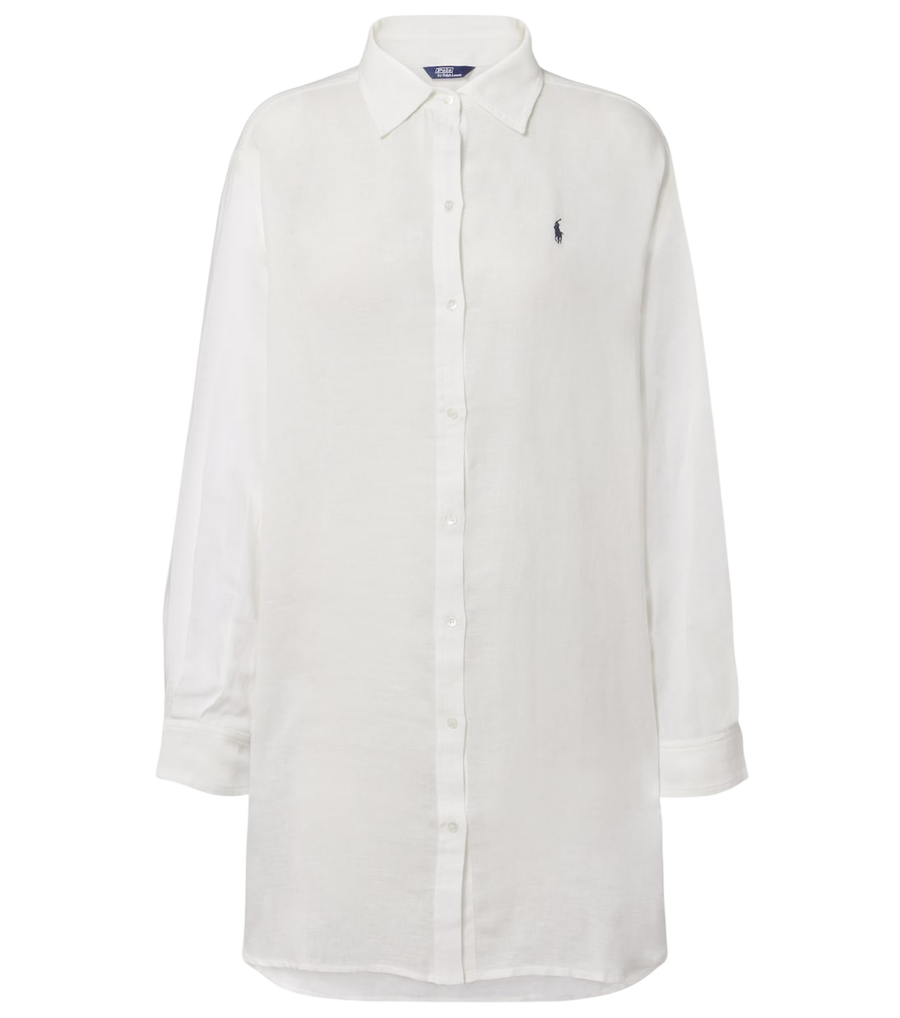 Polo Ralph Lauren Oversized linen and cotton shirt