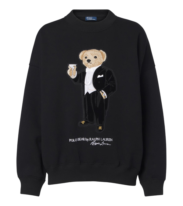 Sweat-shirt en molleton de mélange de coton Polo Bear de Polo Ralph Lauren
