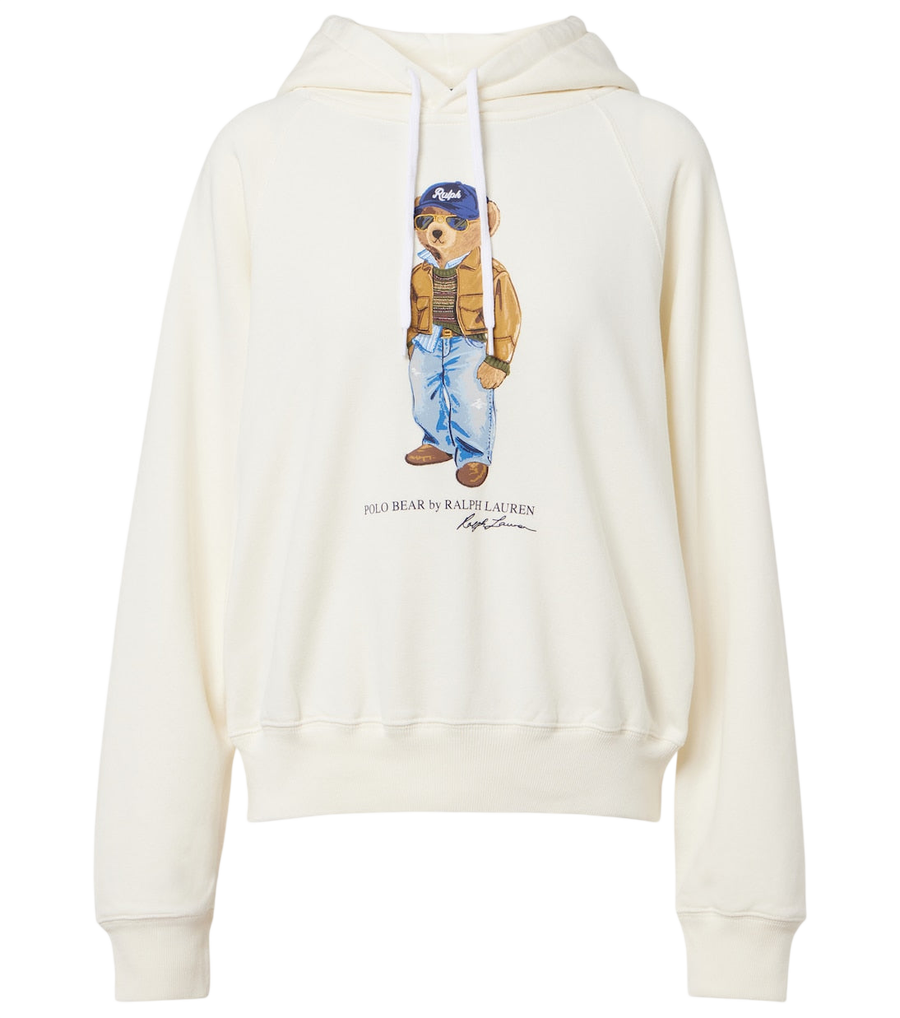 Polo Ralph Lauren Felpa con cappuccio in jersey misto cotone Polo Bear