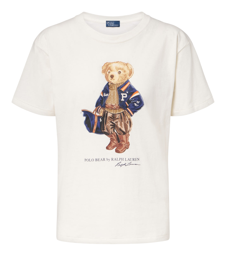 Polo Ralph Lauren T-shirt Polo Bear em malha de algodão