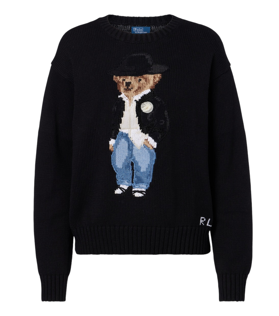Polo Ralph Lauren Polo Bear intarsia cotton sweater