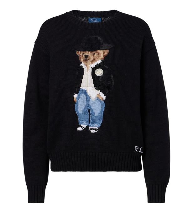 Polo Ralph Lauren Polo Bear intarsia cotton sweater