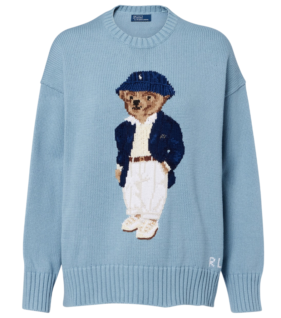 Polo Ralph Lauren Polo Bear oversized cotton sweater