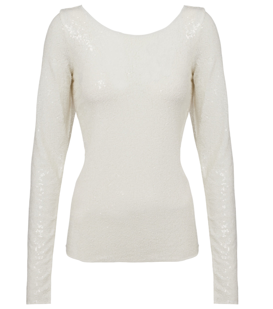 Polo Ralph Lauren Sequined jersey T-shirt