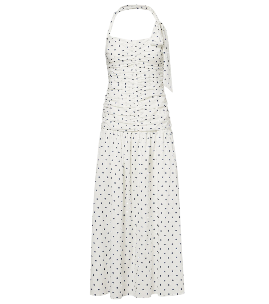 Posse Edie polka-dot maxi dress