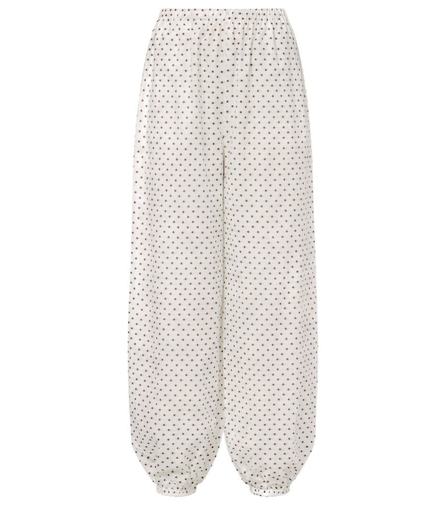 Posse Evie polka-dot balloon pants