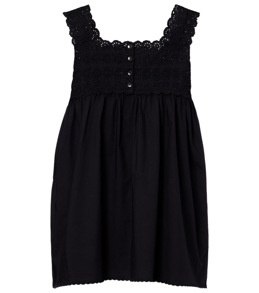 Posse Ezra broderie anglaise cotton top