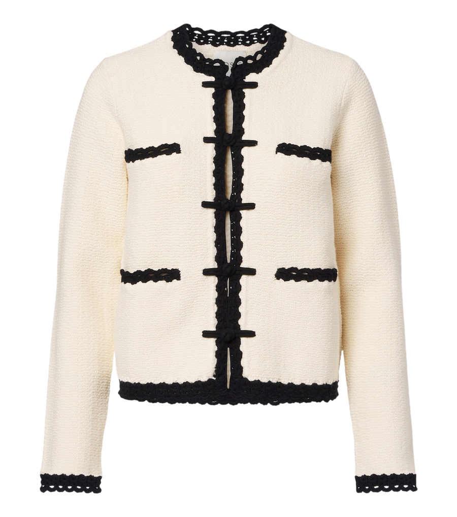 Posse Hattie crochet-trimmed jacket