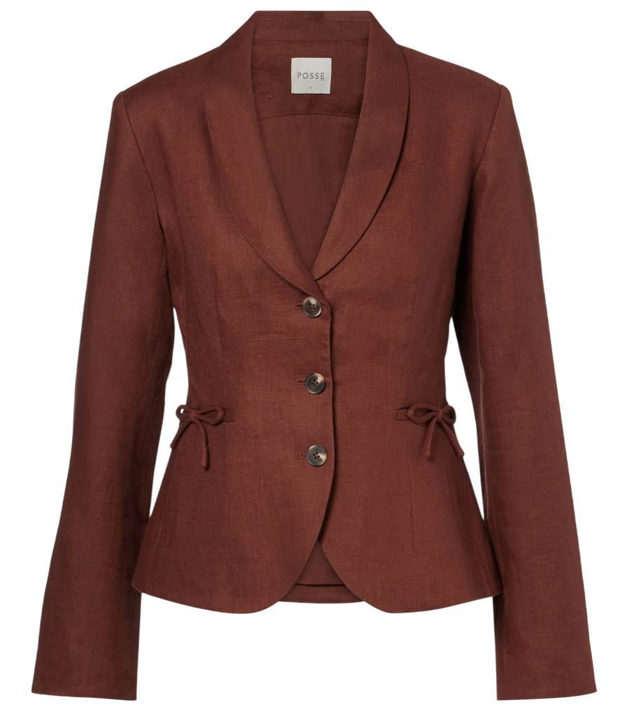 Posse Sabine linen blazer