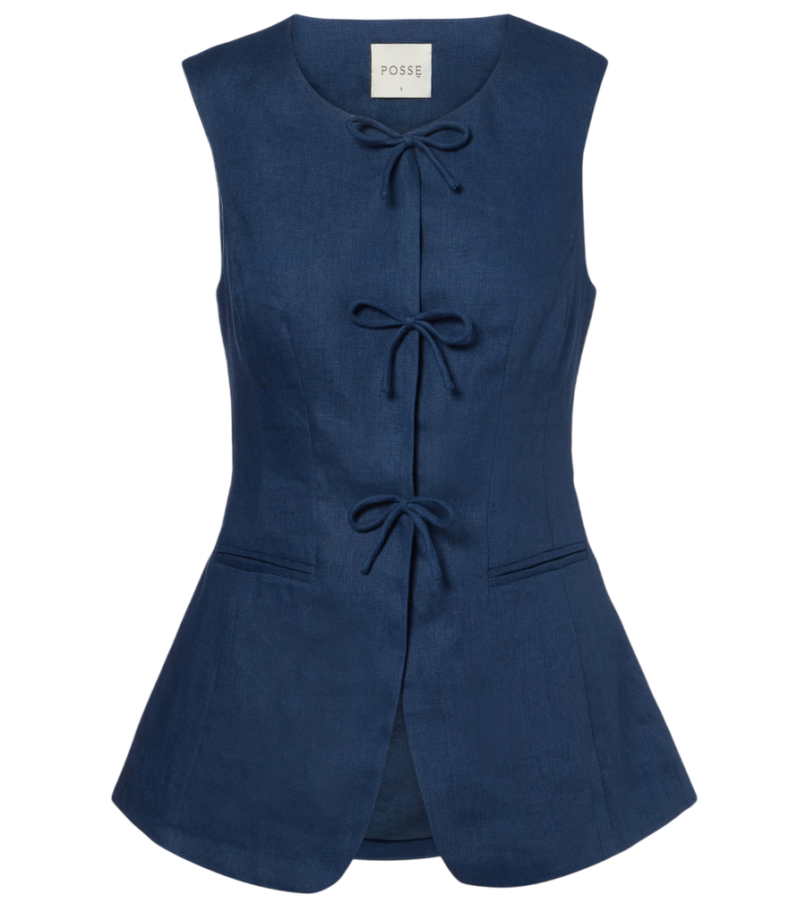 Posse Sabine linen vest