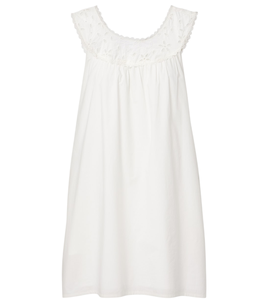 Posse Salma embroidered cotton minidress